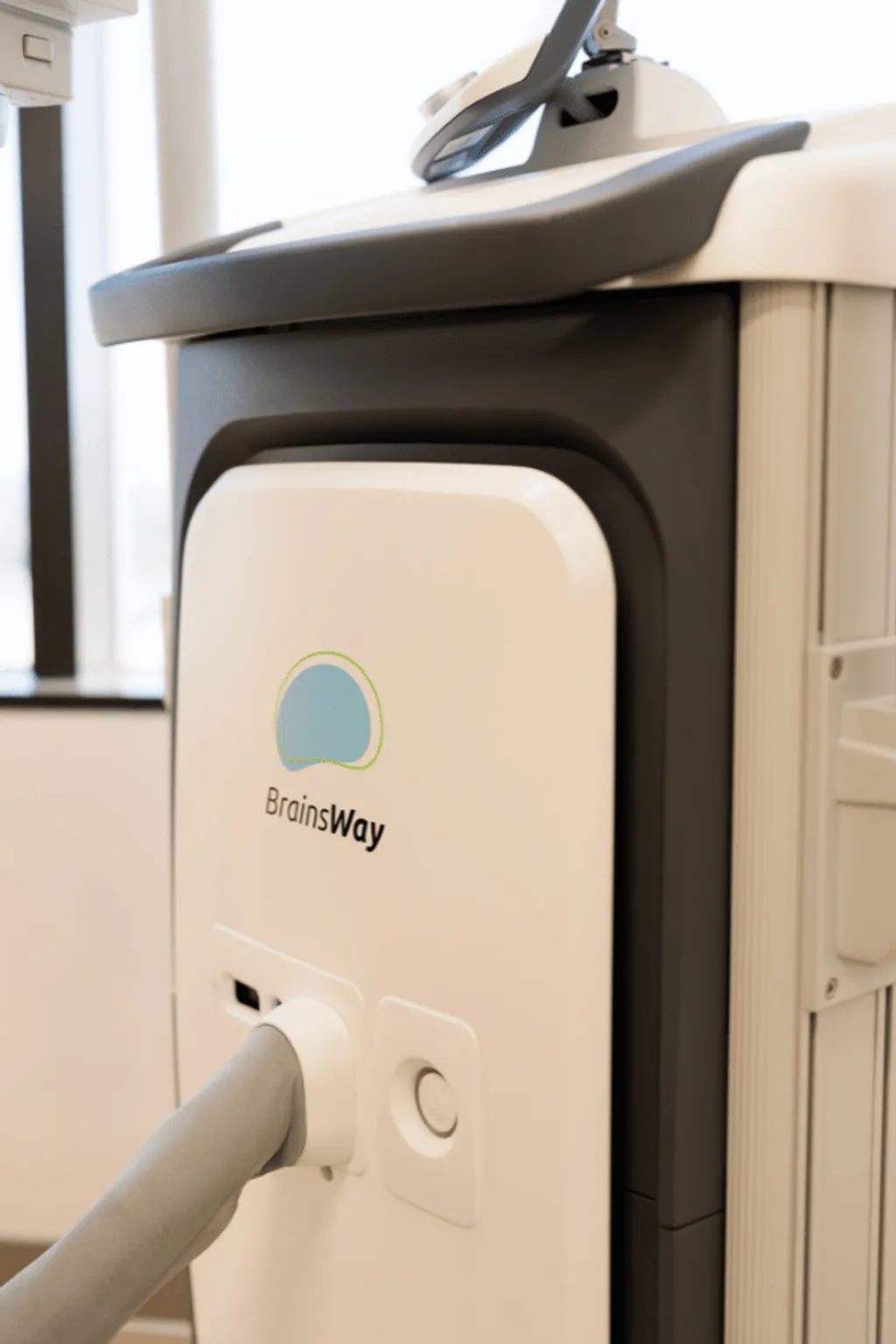 BrainsWay Deep TMS machine used at Breakthrough TMS